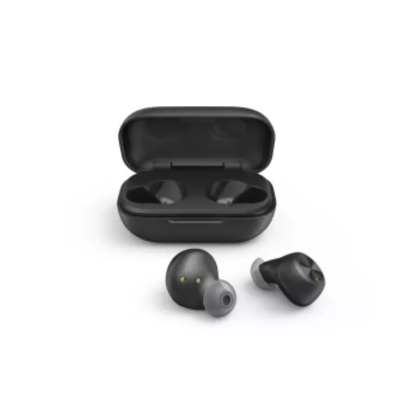 Hama WEAR7701BK Peakomplekt Juhtmevaba Kõrvasisesed Kõned/Muusika Bluetooth Must