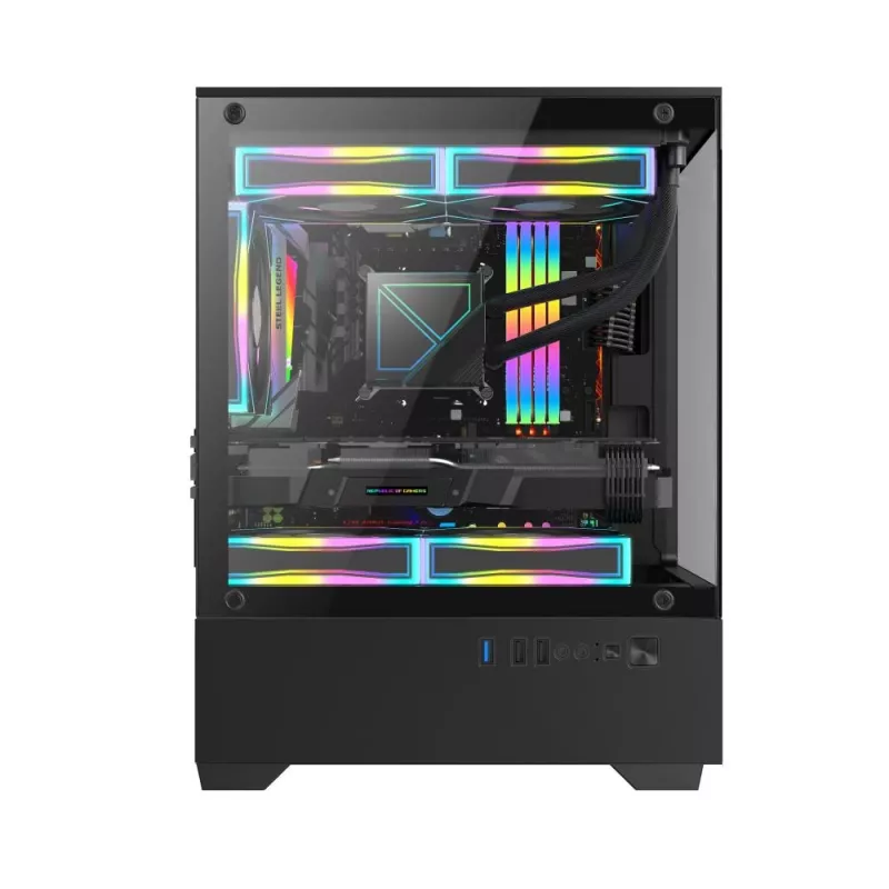 Korpus | GOLDEN TIGER | micro ATX | Must | Mini Tower | Raider SL-2 | RAIDERSL-2