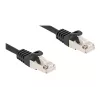 DeLOCK võrgukaabel RJ50 isane RJ50 isasele S/FTP 0,25 m Must
