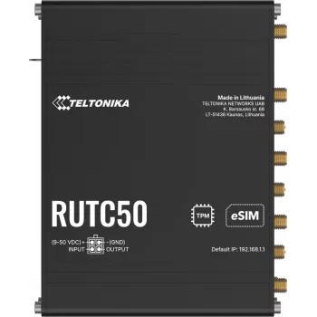 TELTONIKA NETWORKS RUTC50 V2 eSIM 5G/4G/LTE/3G WiFi 6 ruuter