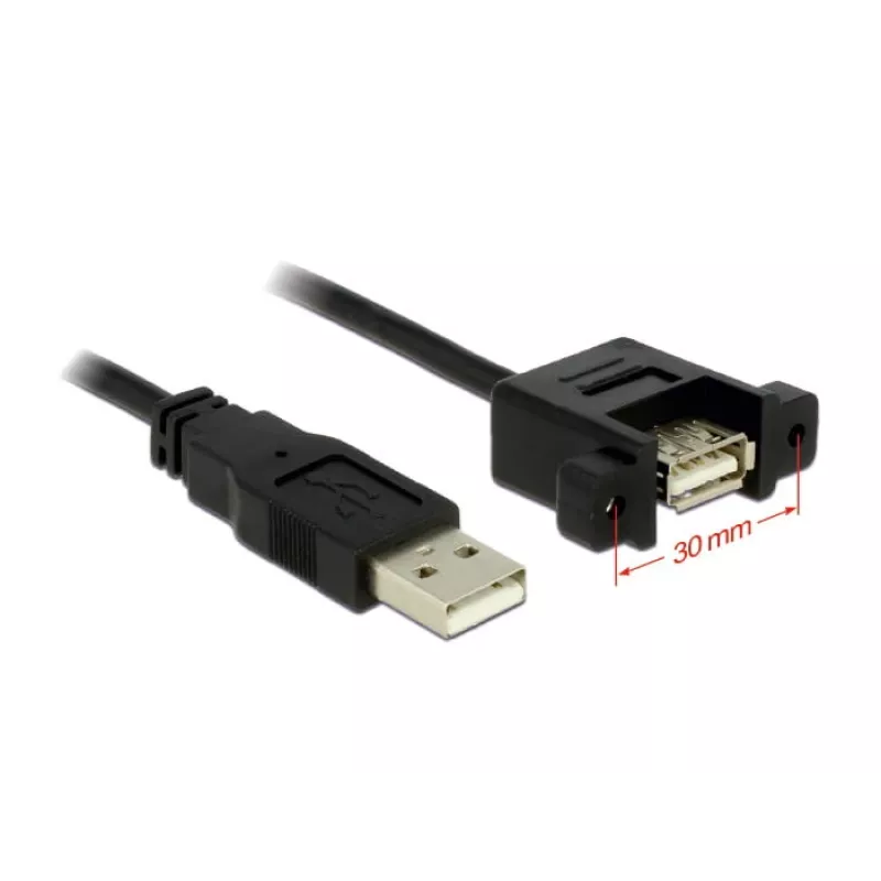 USB-kaabel DeLOCK 1m 2xUSB2.0-A