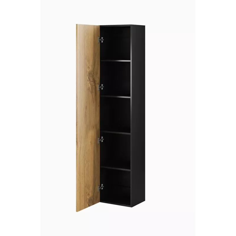 Cama elutoa mööblikomplekt VIGO 9 must/wotani tamm