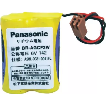 Aku Panasonic BRAGCF2W liitium 6V 1800mAh — laetava/primaarelemendi spetsifikatsioon