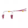 Synergy 21 LWL-2-Faser-Patchk. 1.5mtr.LC-LC 50/125um OM4 AD 2mm flexible Knickschutztülle - Multimode-Faser - 1,5 m