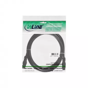 FireWire 800 kaabel InLine 39902 1,8m isane/isane must