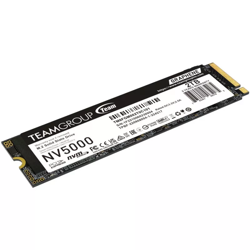 SSD ketas Team Group 2 TB M.2 2280 PCIe 4.0 x4 TM8FGM002T0C101