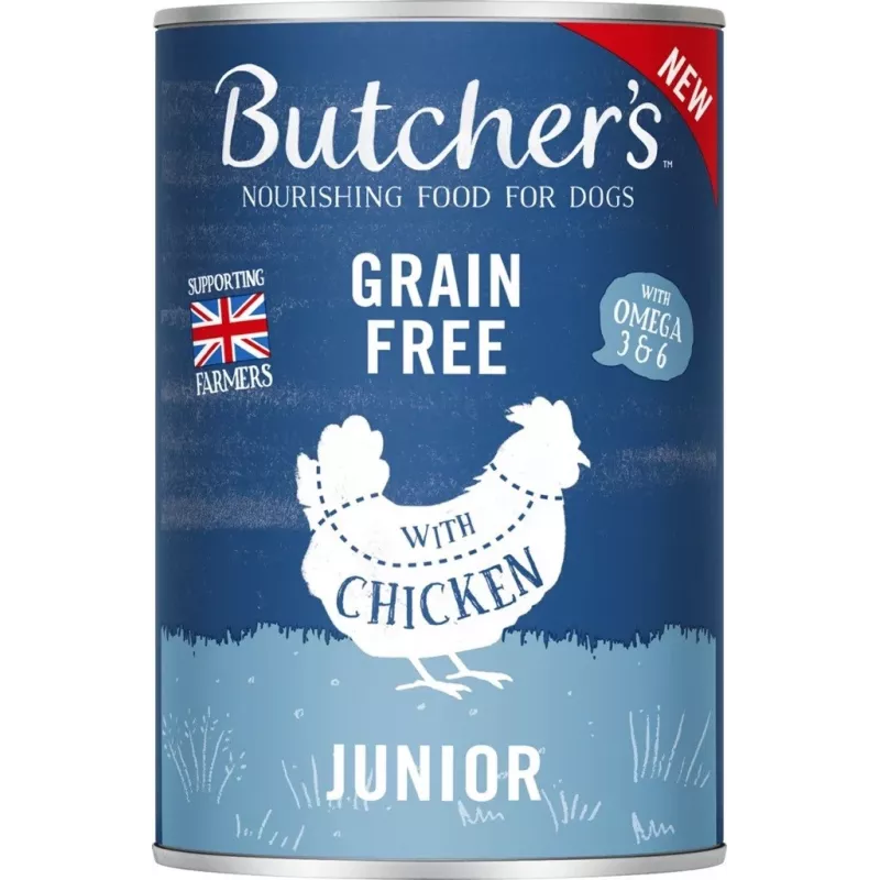 BUTCHER'S Originaal Junior Mega pack mix - märg koeratoit - 6 x 400g