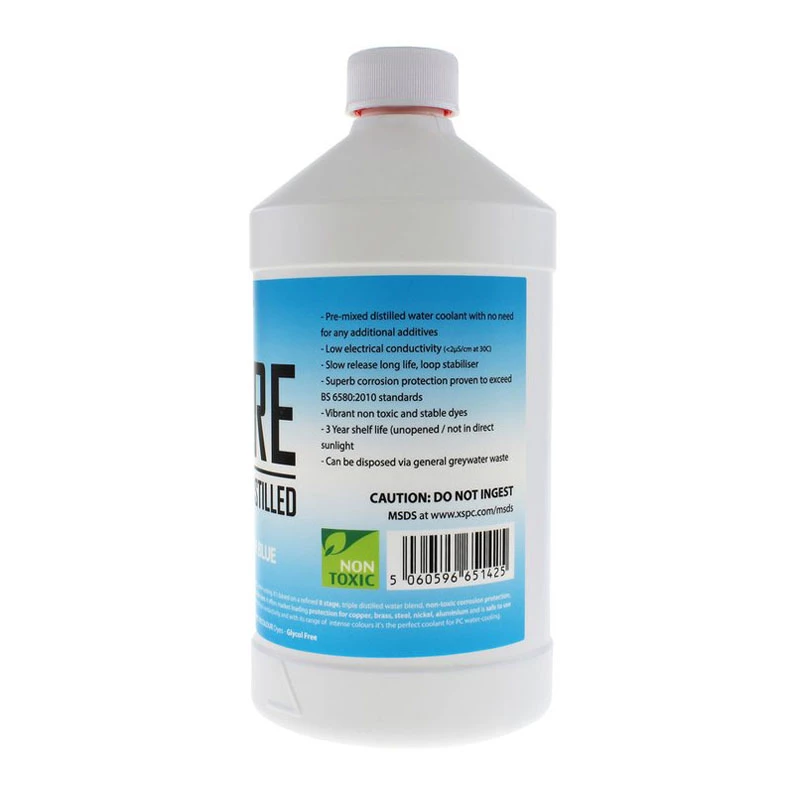 XSPC Pure jahutusvedelik 1 L — sinine UV-jahutusvedelik arvuti vesijahutussüsteemidele