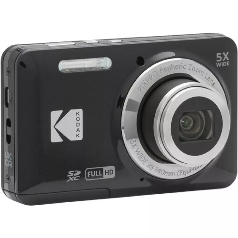 Kodak PIXPRO FZ55 1/2.3 Kompaktkaamera 16 MP CMOS 4608 x 3456 Must (FZ55BK)