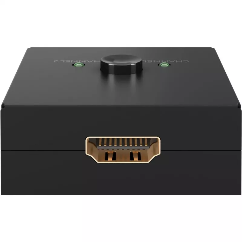 HDMI-lüliti Goobay 58485 1 sisend 1 väljund 52mm x 49.5mm x 22.5mm