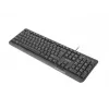 NATEC KLAVIATUUR TROUT SLIM USB, USA PAIGUTUS, MUST