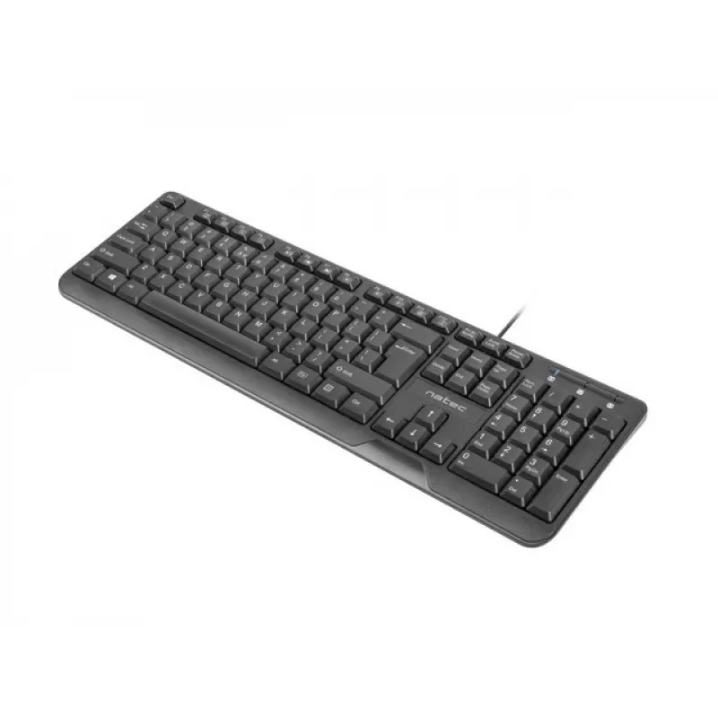 NATEC KLAVIATUUR TROUT SLIM USB, USA PAIGUTUS, MUST