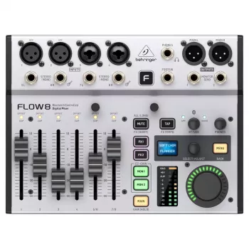 Digitaalmikser Behringer FLOW 8 — 8-kanaliline USB heliliidese mikser
