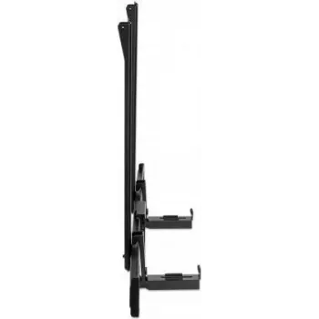 Manhattan Soundbar Mount Universal, seinakinnitus või VESA kinnitus, ühildub kuni 15 kg heliribadega, sügavuse reguleerimisega, paigaldatav teleri kohale või alla, must