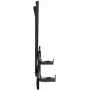 Manhattan Soundbar Mount Universal, seinakinnitus või VESA kinnitus, ühildub kuni 15 kg heliribadega, sügavuse reguleerimisega, paigaldatav teleri kohale või alla, must
