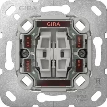 gira klahvlüliti sisu 311500 — Wipp‑Kontroll seeria, juhtimis-/näidiksisu