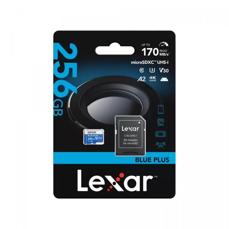 Mälu Micro SDXC 256 GB UHS-I W A Lexar LMSBLPL256G BNANG