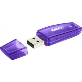 USB-mälupulk 8GB EMTEC C410 (Must) USB 2.0 (ECMMD8GC410)