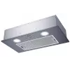 Sisseehitatud õhupuhasti CANDY CBG625/1X, 520 mm laius, 207 m³/h, söefilter, pöördnuppjuhtimine, hõbedane