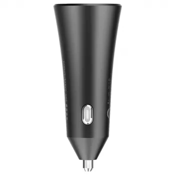 Xiaomi 37 W kahe pordiga auto laadija must, must