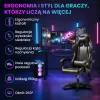 Extralink Gaming | Mängutool | kontori, pöörlev, kopp, must, G-524