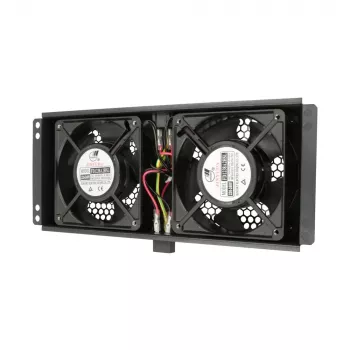 Jahutusventilaator Extralink 2 FANS ROOF COOLING UNIT 220V AC Must Metal