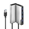 USB-jaotur ALOGIC Fusion SWIFT 4-ühes USB 3.2 Gen 1 Type-A