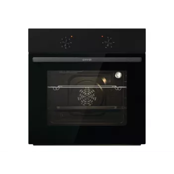 Gorenje ahi | BO6615E01B | 60 L | elektriahi | EnamelClean | vajutatavad nupud | kõrgus 59,5 cm | laius 59,5 cm | Must