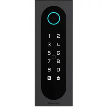 Sissepääsukontrolli komplekt Akuvox A08S seinaklaviatuur RFID ja Bluetoothiga