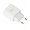 Sisemine USB USB-C kiirlaadija IBOX C-37, 20W, USB‑C PD 3.0, 3 A väljund, valge