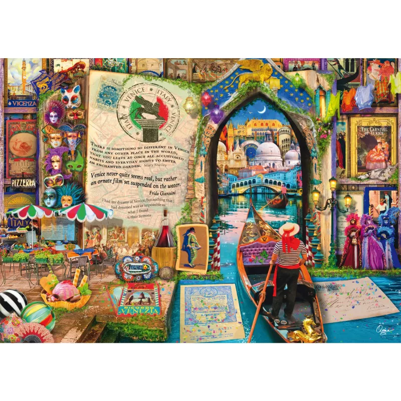 Pusle schmidt spiele Aimee Stewart: Memories of Venice — 1000 tükki
