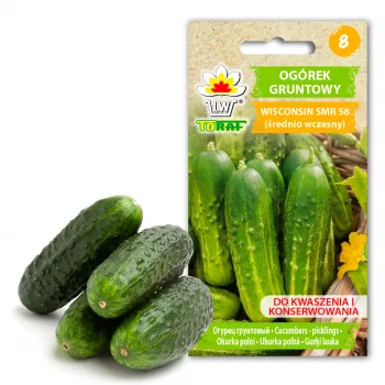 Wisconsin Cucumber SMR 58 Toraf köögiviljaseemned, 5g pakend
