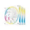 Arvuti korpuse ventilaator DeepCool FL12 SE WH 12 cm Valge 3 tk