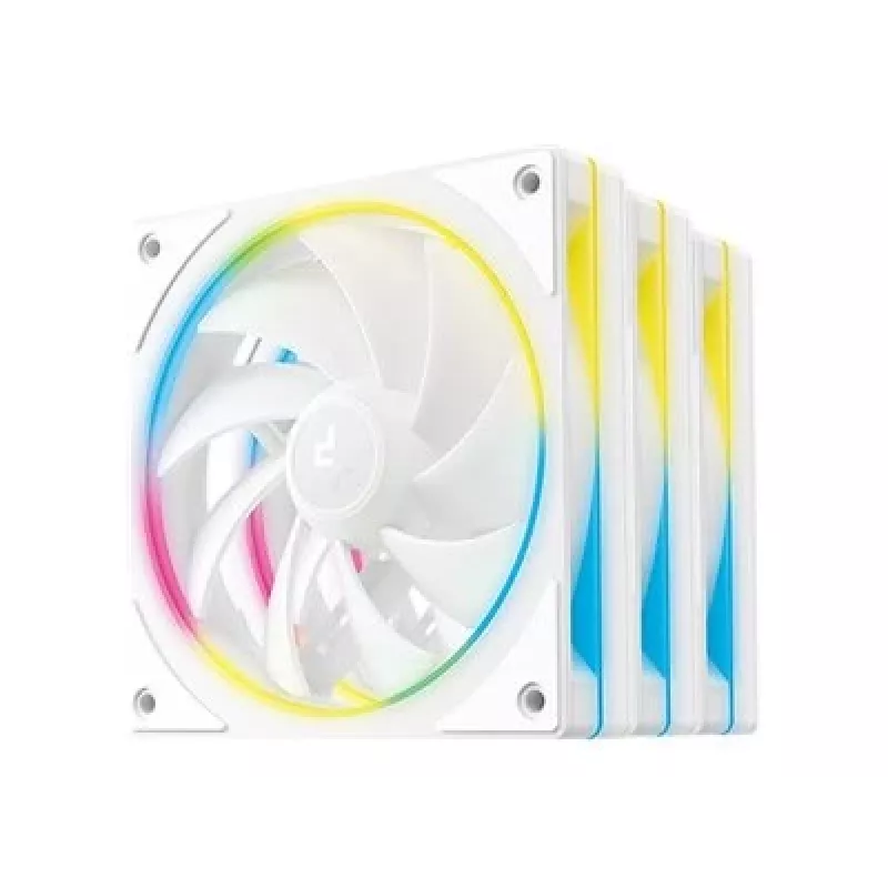 Arvuti korpuse ventilaator DeepCool FL12 SE WH 12 cm Valge 3 tk