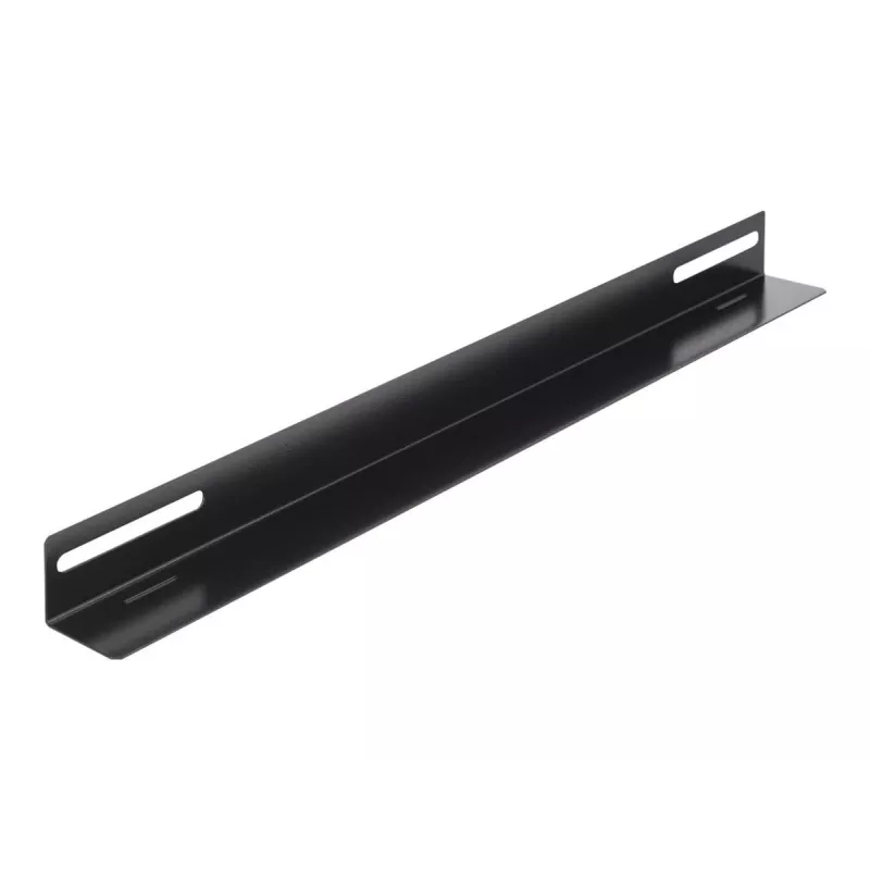 Kinnitusklamber DeLOCK 19 tolli 450x40mm 2 tk Must Metall