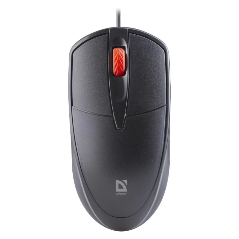 HIIR DEFENDER ICON MB-057 OPTILINE 1000dpi 3P MUST VAIKNE KLÕPS