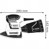Bosch GSS 160 Multi mitmeotstarbeline lihvija 24000 RPM Mitmevärviline