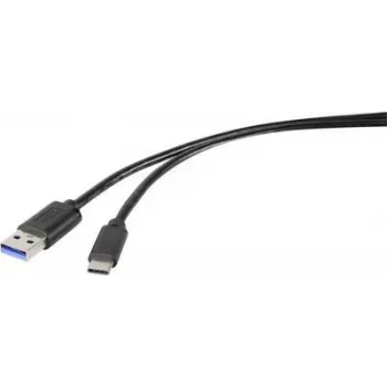Renkforce RF-4536470 USB-kaabel 0,15 m USB 3.2 Gen 1 (3.1 Gen 1) USB A USB C Must (RF-4536470)
