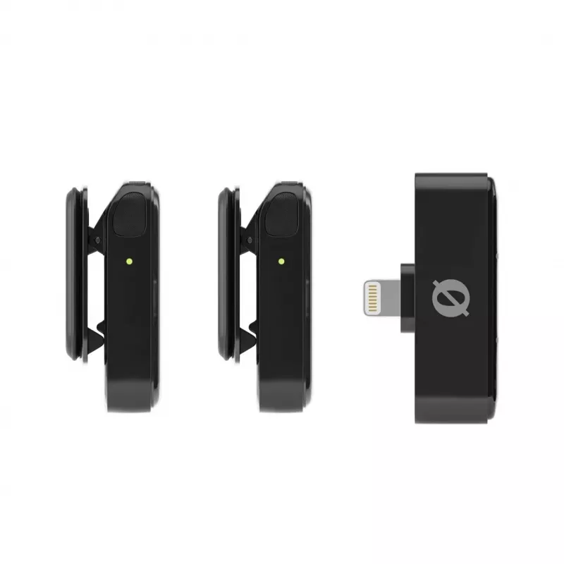 Juhtmevaba mikrofonsüsteem Rode Wireless Micro Lightning — mitmesuunaline, 48 kHz, 24-bitine, 100 m ulatus, 7 h aku