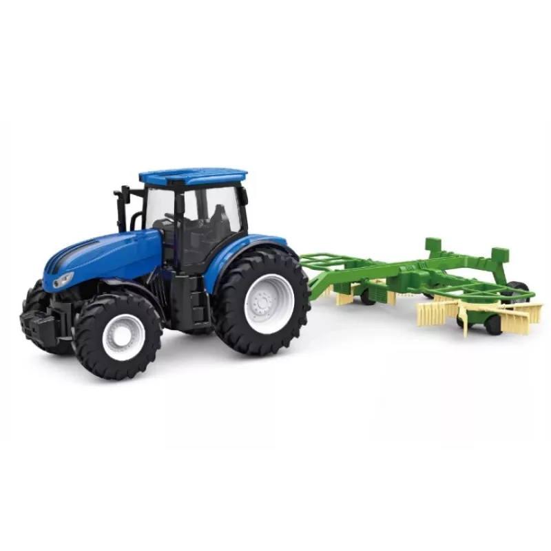 Traktor Amewi Mängutraktor pöörleva rehaga elektrimootor 1:24