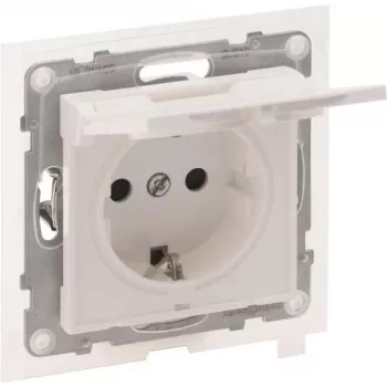 Legrand SEANO Schuko-pistikupesa SL 765124 täiustatud puutekaitsega hingedega kaanega 10 (765124)