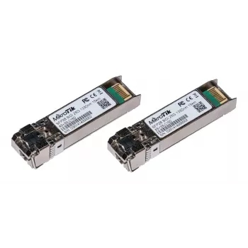 MikroTik SFP+ 10G/25G kahesuunalised SFP-moodulid, üksik LC-pistik, 15km