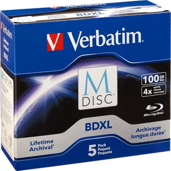 Verbatim BDXL 100GB 4X 5 tk