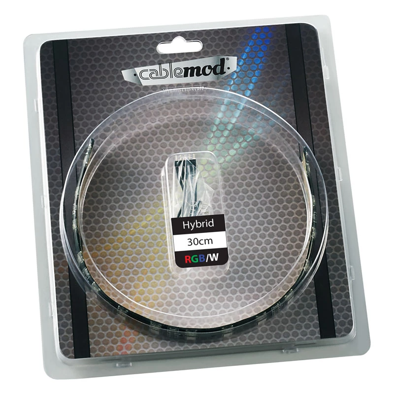 LED-riba CableMod CM-LED-30-D30RGBW-R Valge RGB 30 cm