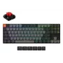 Mehaaniline klaviatuur Keychron K1X-B1, 80% (87 klahvi), USB + Bluetooth, QWERTY English, Hall, RGB-taustvalgustus