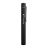 Pen flashlight Ledlenser P4 Must — kompaktne LED-pastakavalgusti, 180 lm, 90 m valgusvihk, AAA x2, IP54