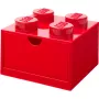 LEGO lauasahtel 4, punane hoiukast, naastudega