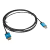 HDMI kaabel LANBERG CA-HDMI-22CU-0018-BK 1,8 m — HDMI tüüp A–A, HDMI 2.0, 18 Gbit/s, ARC, kullatud