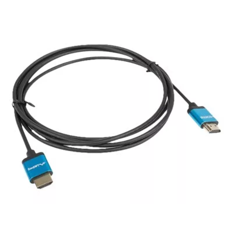 HDMI kaabel LANBERG CA-HDMI-22CU-0018-BK 1,8 m — HDMI tüüp A–A, HDMI 2.0, 18 Gbit/s, ARC, kullatud