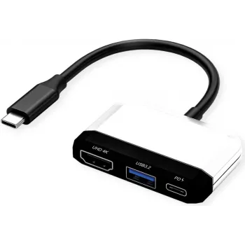 VALUE Display Adapter USB C - HDMI 4K30+ 1x A+ PD - Adapter - digitaalne/andmed (12.99.3199)
